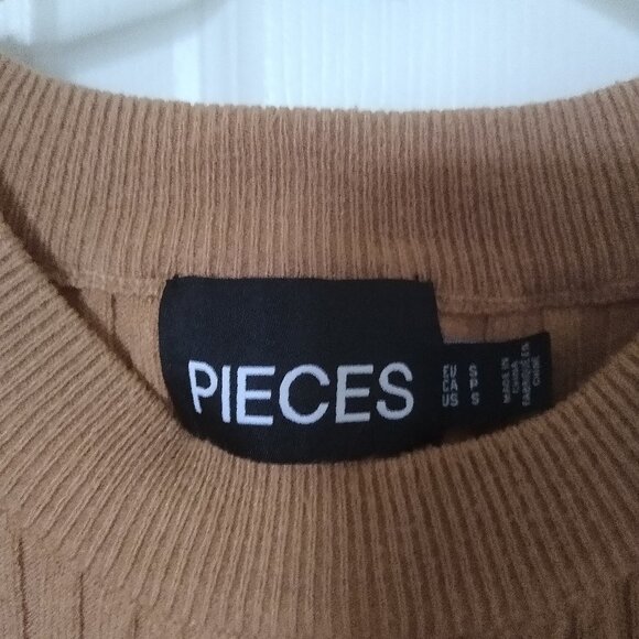 Pieces PCCRISTA O Neck Knit Bodycon Mini Dress - Picture 3 of 10